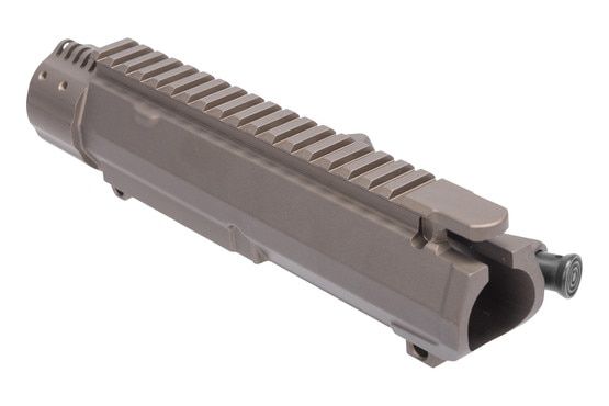 Aero M5E1 Enhanced AR-15 Upper Receiver in Kodiak Brown with top Picatinny rail